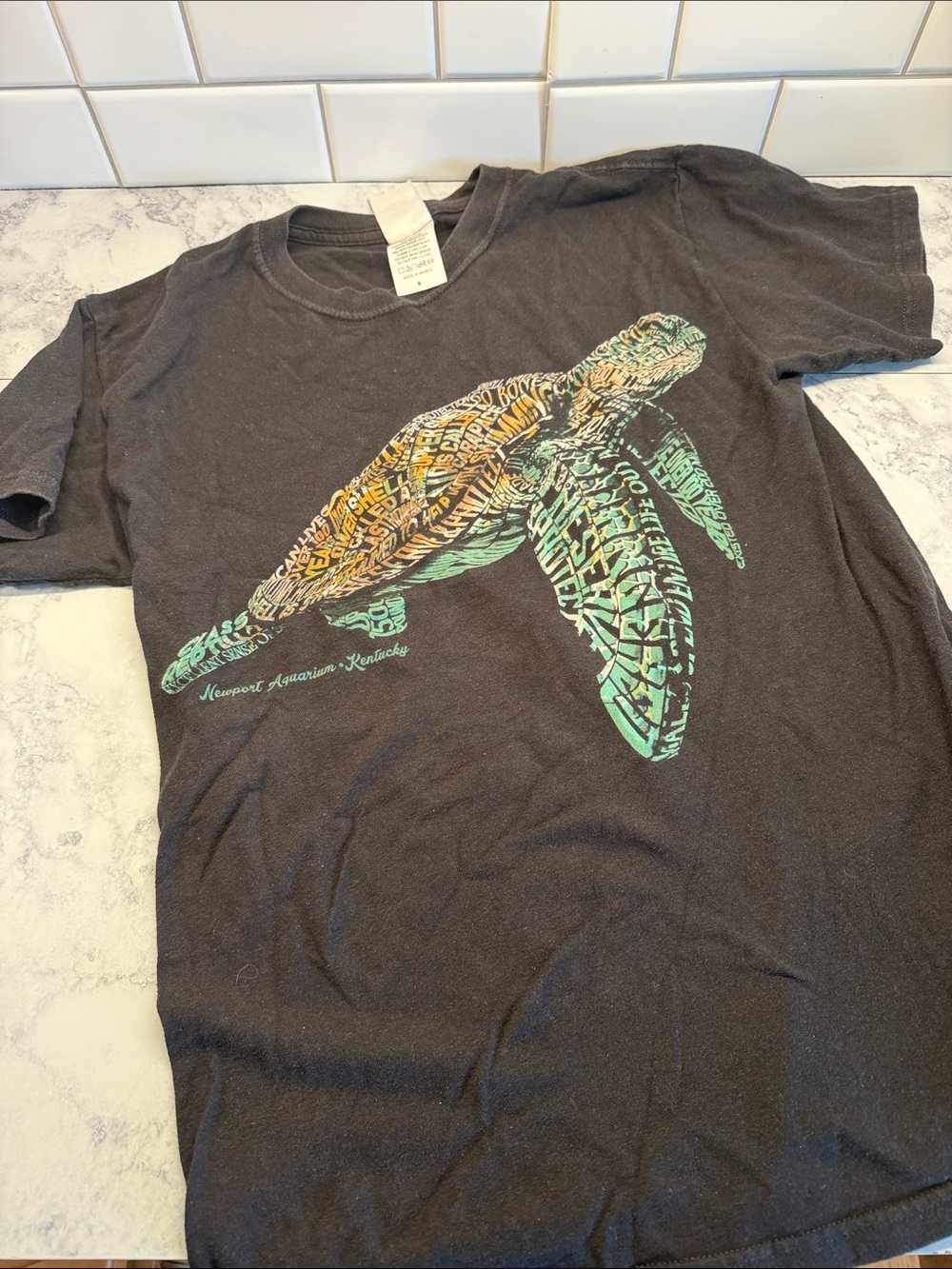 Sea Turtle Tshirt Newport Aquarium, Kentucky